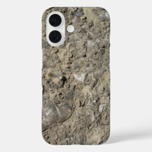 Coques iPhone 16 Impression de hachage fossile