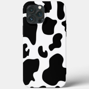 Case-Mate iPhone Case Impression de vache noire et blanche