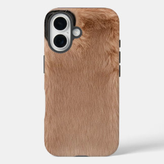 Coques iPhone 16 Impression du boîtier de téléphone Furry