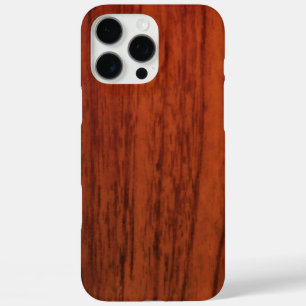 Coques iPhone 16 Pro Max Impression en bois d'acajou