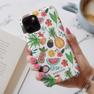 Case-Mate iPhone Case Impression girly de fruits tropicaux
