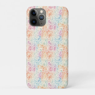 Case-Mate iPhone Case Impression léopard arc-en-ciel pastel à l'aquarell