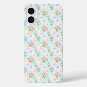 Coques iPhone 16 Plus Impression sans couture de papillon élégant