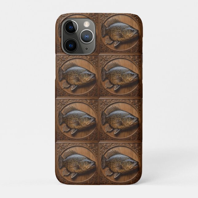 Coques Case-Mate iPhone Impression textuelle 3D Australian Murray Cod, (Dos)