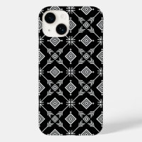 Impression Tribal Arrow noir et blanc