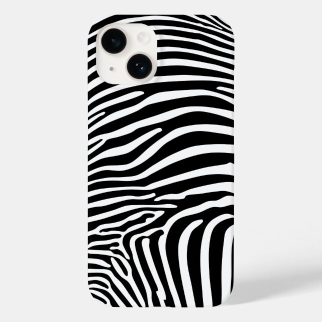 Coques Case-Mate iPhone Impression zèbre (Verso)
