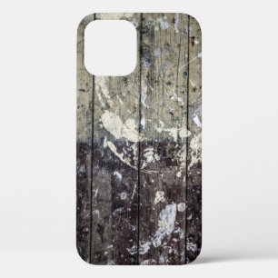 Case-Mate iPhone Case Imprimé blanc sur bois brun