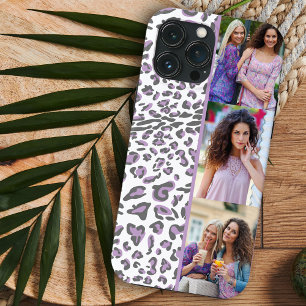 Case-Mate iPhone Case Imprimé léopard 3 Photo verticale Lilas