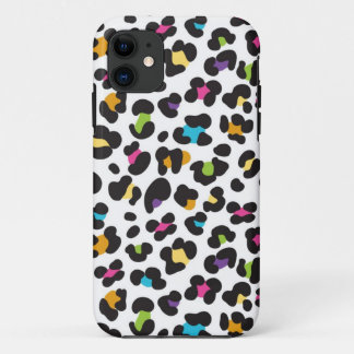 Etui iPhone Case-Mate imprimé léopard arc-en-ciel funky