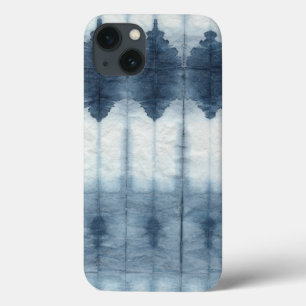 Etui iPhone 13 Imprimer Shibori Indigio