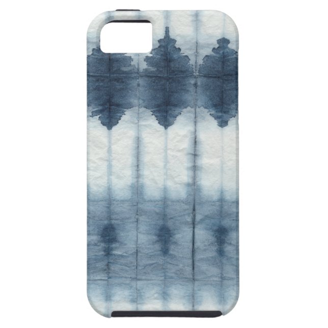 Coques Case-Mate iPhone Imprimer Shibori Indigio (Dos)