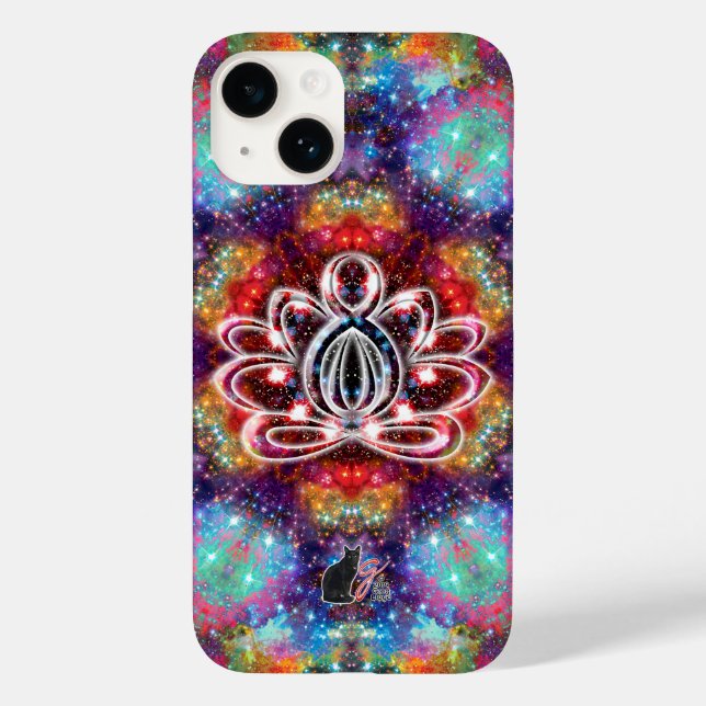 Coques Case-Mate iPhone Incandescence Zen Lotus (Verso)