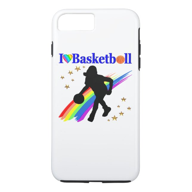 COQUES Case-Mate iPhone INCONTOURNABLE J'AIME LA CONCEPTION DE BASKET-BALL (Dos)