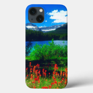 iPhone 13 Coque Indian Paintbrush Wildflowers