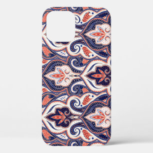 Case-Mate iPhone Case Indian Paisley : Médaillon Floral Sans Seamless.