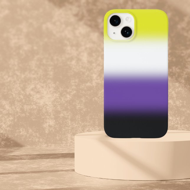 Coques Case-Mate iPhone Indicateur de fierté non binaire dégradé - Indicat (Créateur téléchargé)