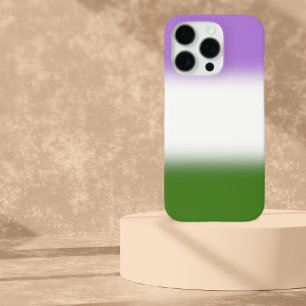 Coques iPhone 16 Pro Indicateur Gradient Genderqueer Pride - Indicateur