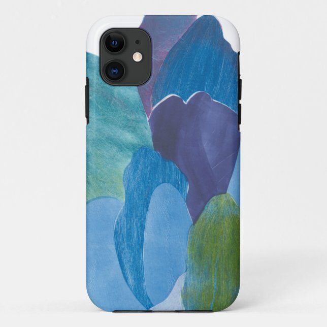 Coques Case-Mate iPhone Indigo faux I (Dos)