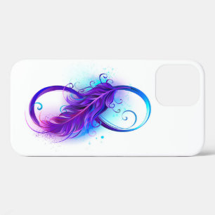 Case-Mate iPhone Case Infini avec plume violette