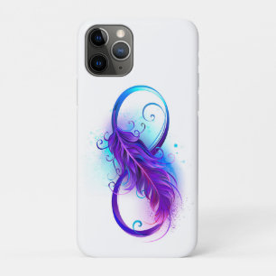 Case-Mate iPhone Case Infini avec plume violette