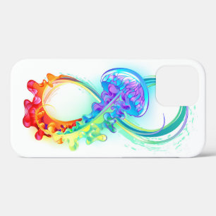 Case-Mate iPhone Case Infinity avec Rainbow Jellyfish