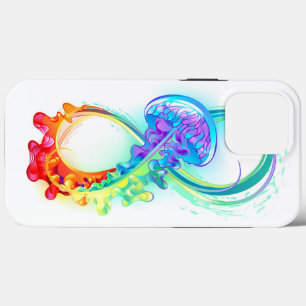 Case-Mate iPhone Case Infinity avec Rainbow Jellyfish