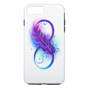 Case-Mate iPhone Case Infinity with purple feather