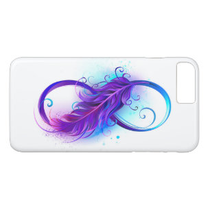 Case-Mate iPhone Case Infinity with purple feather
