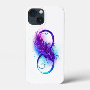 Case-Mate iPhone Case Infinity with purple feather