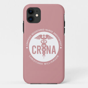 Case-Mate iPhone Case Infirmière anesthésiste certifiée CRNA personnalis