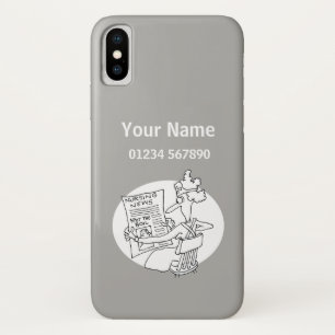 Etui iPhone Case-Mate Infirmière - Caricature à thème Médicale