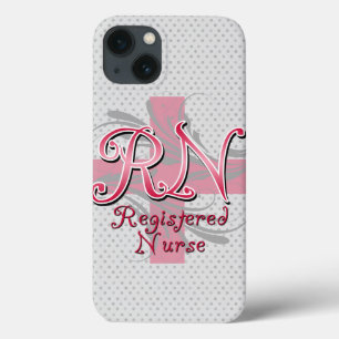iPhone 13 Coque Infirmière inscrite à la RN, persiennes de croix r