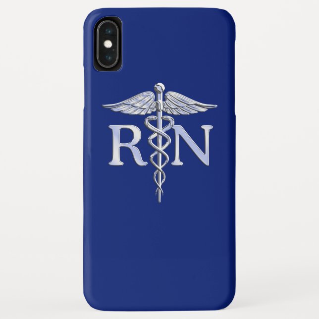 Coques Case-Mate iPhone Infirmière inscrite RN Caduceus Design (Dos)