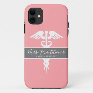 Case-Mate iPhone Case Infirmière Praticien Médicale Rose Personnalisé