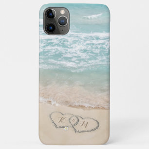 Case-Mate iPhone Case Initiales de Beach Couples