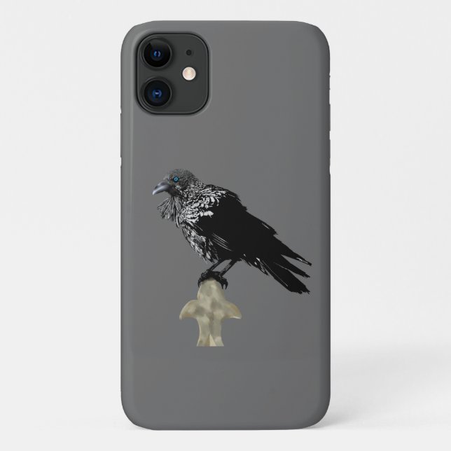 Coques Case-Mate iPhone Inked Raven (Dos)