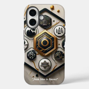 Coques iPhone 16 "Innover, perturber, répéter"