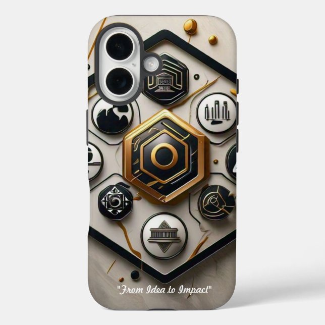 Coques Case-Mate iPhone "Innover, perturber, répéter" (Verso)