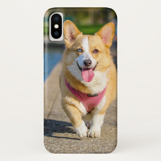 Coques Case-Mate iPhone Insérez votre propre photo de votre corgi de (Dos)