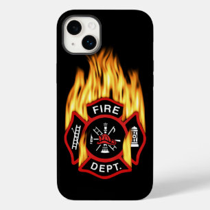 Coque Pour iPhone 14 Plus Insigne d'incendie du service d'incendie