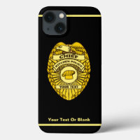 Insigne du chef de la police de cuisine