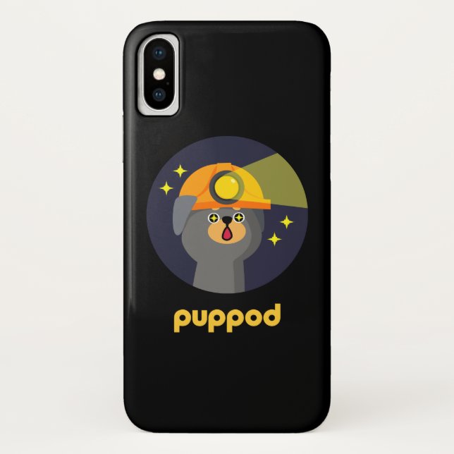 Coques Case-Mate iPhone Insigne PupPod pour succès uniquement (Dos)