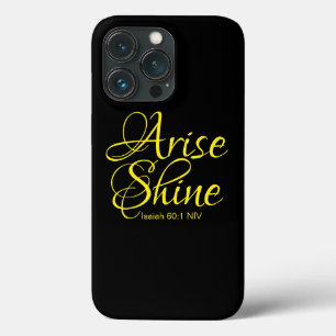 Case-Mate iPhone Case Inspiration Lever et Foi brillante Noir