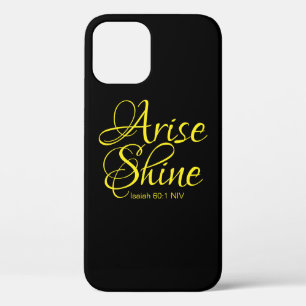 Case-Mate iPhone Case Inspiration Lever et Foi brillante Noir