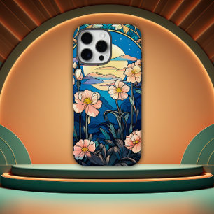 Coques iPhone 16 Pro Max Inspiré de l'Art Nouveau floral