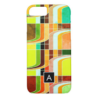 Coque iPhone 8/7 Inspiré de rétro funky coloré