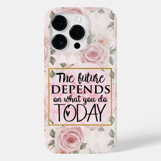 Coques Case-Mate iPhone Inspirer l'avenir : les choix d'aujourd'hui (Verso)