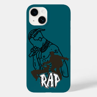 Coque Pour iPhone 14 Interprète hip-hop dynamique