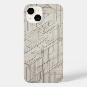 Coque Pour iPhone 14 Intersecter les rectangles