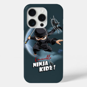 Coque iPhone 15 Pro Invincible Ninja Kidz Les ninjas invincibles